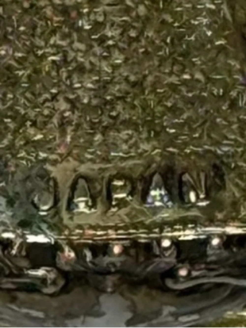 Vintage Repousse Metal Enamel Trinket Jewelry Box Courting Couple Made in Japan